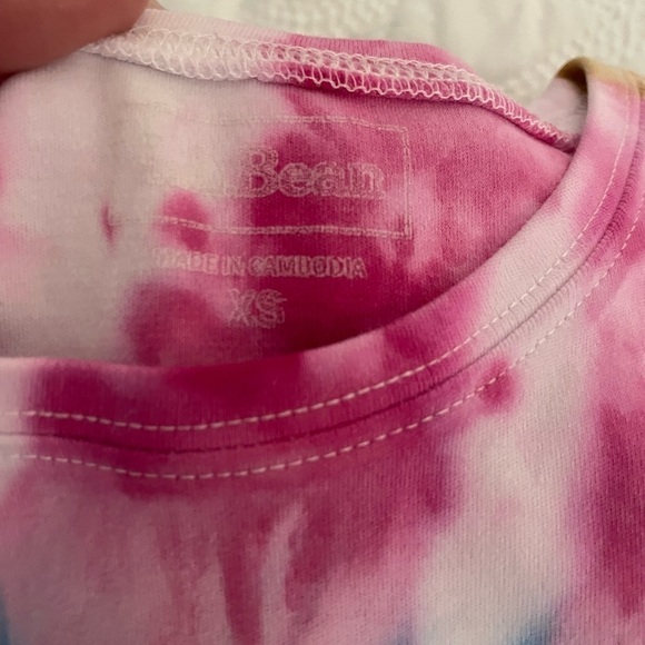 L.L. Bean hand crafted tie dye Tank Top - Picture 3 of 4